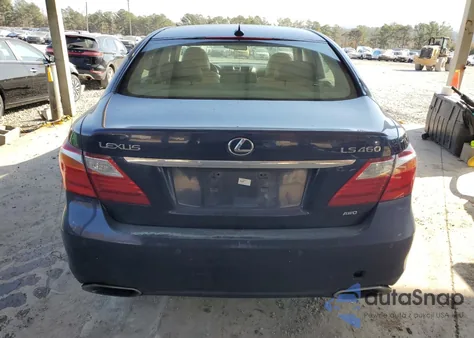 2010 Lexus Ls 460 z USA, uszkodzony, nr VIN JTHCL5EF0A5007953